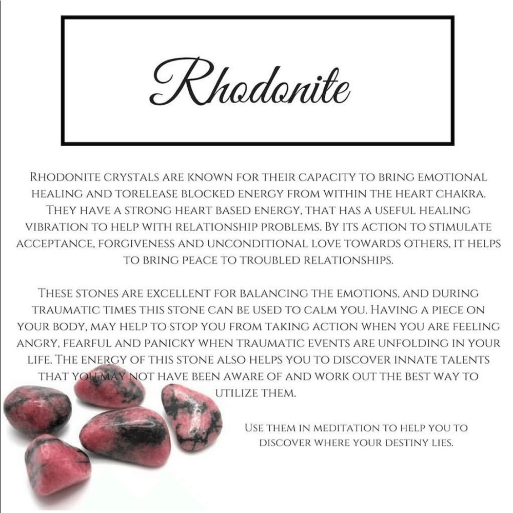 Healing energy crystals